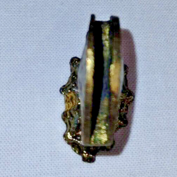 Metzke Antiqued Pewter - Seashell Design 4 Napkin Rings and 4 Place Card Holders - Picture 9 of 9